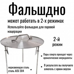 Фальшдно 2 в 1 на 50 л (Люкссталь)