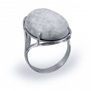 Серебряное кольцо с амазонитом и фосфосидеритом 211432