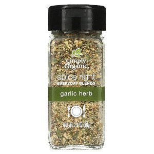 Simply Organic, Органик Правильные специи Смеси на каждый день, зелень чеснока 56гр