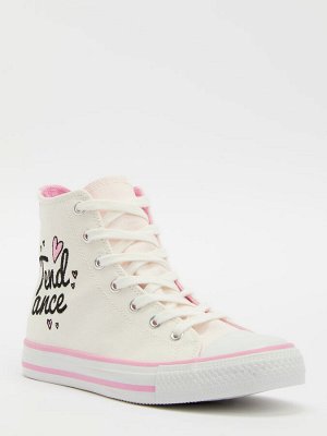 Женские высокие кеды VICTOR EMBROIDERY MID