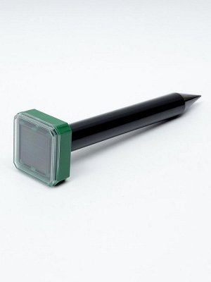 Отпугиватель кротов Luazon LRI-30, ультразвуковой, 800 м2, от солнечной батареи, черный