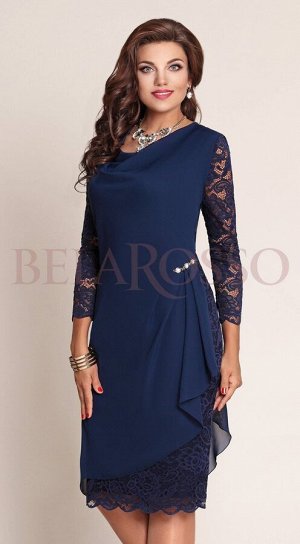Платье Vittoria Queen 2043/2 т.синий