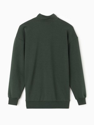 Джемпер мужской MINAKU: Casual Collection MAN цвет хаки