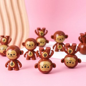 Игрушка мини-неваляшка "Обезьянка", антистресс 9046709