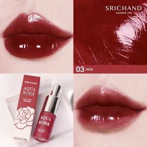 Тинт для губ с гиалуроновой кислотой SRICHAND Srichan Lip Tint Serum Aqua Bomb 10 оттенков / Aqua Bomb Lip Tint Serum (1,7 г)