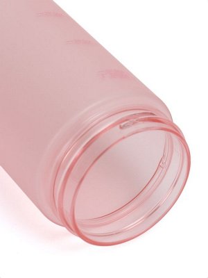 Бутылка для воды Onlytop, 550 мл, цвет розовый