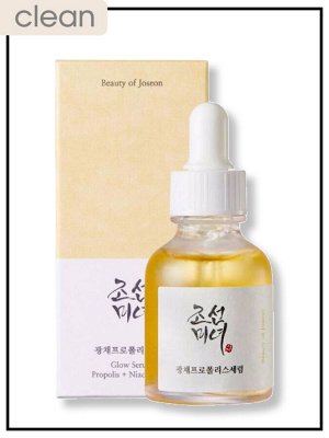 Beauty of Joseon Glow Serum : Proplis + Niacinamide Сыворотка для лица с прополисом и ниацинамидом, 30 мл