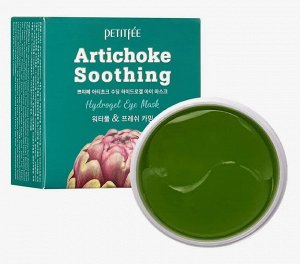 Патчи, Гидрогелевые д/глаз с артишоками, Petitfee, Ю.Корея, 90 г