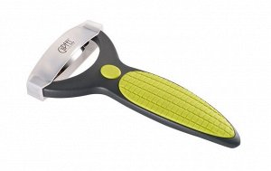 9918 GIPFEL Нож для чистки кукурузы AXUDAR 15х8см с покрытием Материал: AS+PP+TPR+S/S2cr13, цвет светло-зеленый