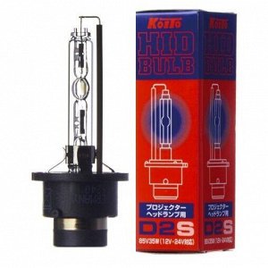 Лампа ксеноновая Koito D2S (P32d-2), 85В, 35Вт, 4000К, 1 шт, арт. 3502K
