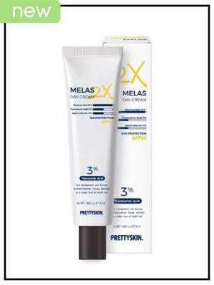 Солнцезащитный крем для лица дневной отбеливающий PrettySkin Cream Melas 2X Day SPF35, 50 мл
