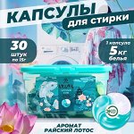 Капсулы, пластины, мешки для стирки