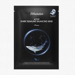 Тканевая маска, д/лица с Акульим Скваланом, JM Solution, Ю.Корея, 30 г