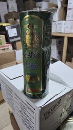 Оливковое масло Glafkos Extra Virgin, ж/б, 0,5 л, Греция