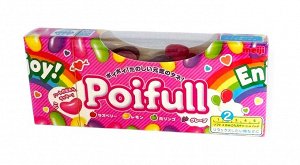 Конфеты драже Meiji Poifull ассорти ягодно-фруктовый, к/к, 53г,