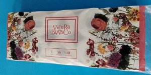 Туалетная бумага "VELURA BIANCO" 3х-сл, 36 м, гладкая, без запаха (10 рул)