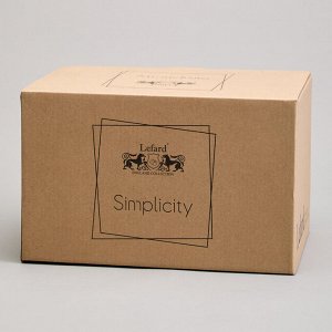 Набор бокалов Simplicity Green, 6 штук, 370 мл, высота 16 см, 1 шт.