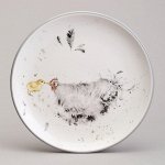 Закусочная тарелка &quot;Смешные Куры&quot; 21 см, 1 шт.