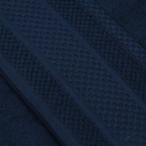 Полотенце банное 50х90 см, 100% хлопок, 600 г/м2, Пабло, Silvano, темно-лазурное, Узбекистан