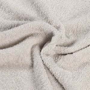 Полотенце банное 50х90 см, 100% хлопок, 420 г/м2, Азия, Silvano, светло-серое, Узбекистан