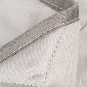 Одеяло 1.5-спальное, 140х205 см, Moyё, Конопля, 300 г/м2, всесезонное, чехол сатин, кант, ИвШвейСтандарт