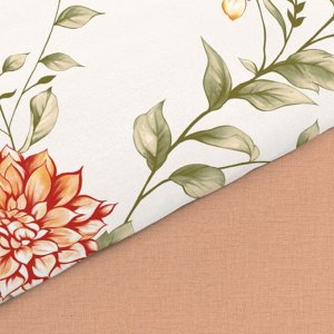 Постельное белье 2-спальное, простыня 180х214 см, 2 наволочки 70х70 см, пододеяльник 175х215 см, Colourful, поплин, 71260/1