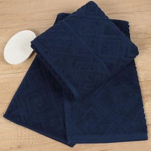Полотенце банное 50х90 см, 100% хлопок, 450 г/м2