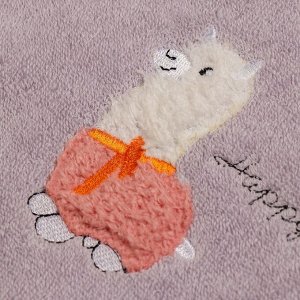 Полотенце 34х75 см, 100% хлопок, серое, Китай, A160015
