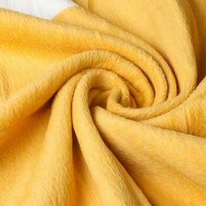 Плед евро, 200х220 см, 60% хлопок, 40% акрил, Karteks, Soft Komfort PD165A, серо-коричневый