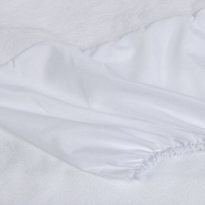 Наматрасник 200х200 см, 25 см, 50% хлопок, 50 % полиэстер, водонепроницаемый, на резинке, Silvano
