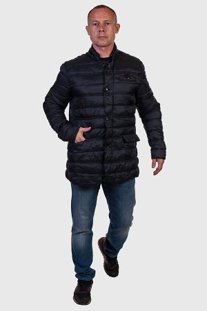 Куртка Куртка от итальянского бренда Marina Militare  - демисезонная мужская модель черного цвета №206