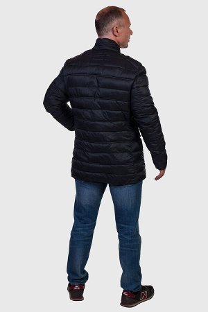 Куртка Куртка от итальянского бренда Marina Militare  - демисезонная мужская модель черного цвета №206