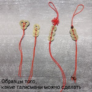 Комплект монет для установки денежного желания.
