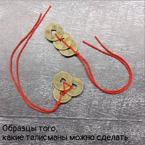 Комплект монет для установки денежного желания.