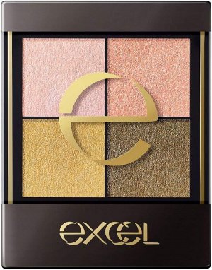 EXCEL Real Close Shadow - палитра трендовых теней в 4-х оттенках