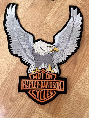 Змей 🪁Еще нашивка Harley-Davidson Motorcycle Upwing Eagle (USA)