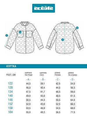 Куртка детская для девочек Anitak молочный