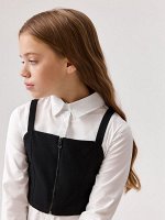 Жилет детский для девочек Sumah черный