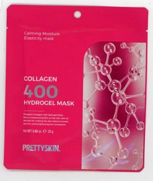 Маска гидрогелевая, для лица с Коллагеном, PRETTY SKIN, Ю.Корея, 25 г