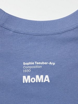 UNIQLO UT - хлопковая футболка Moma Art Icons - 63 BLUE