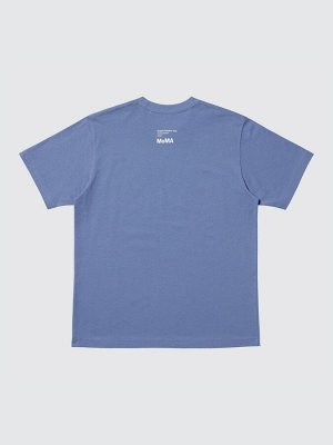UNIQLO UT - хлопковая футболка Moma Art Icons - 63 BLUE