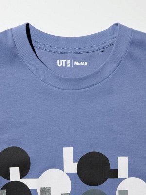UNIQLO UT - хлопковая футболка Moma Art Icons - 63 BLUE