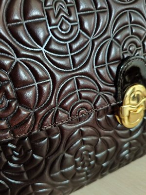 Женская сумочка mo4812 fiori marrone средняя