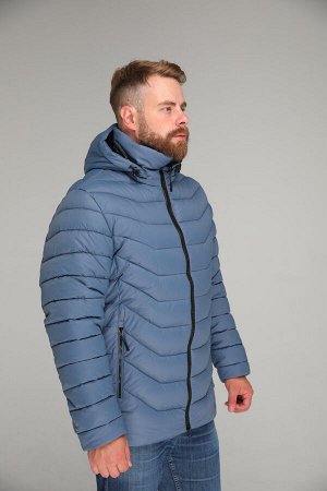 Куртка Модель ЗМ-10.26 Серо-Голубой