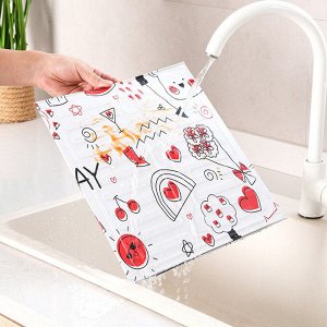 Защитный экран для плиты от брызг жира на кухне, 2 шт.