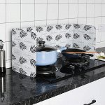 Защитный экран для плиты от брызг жира на кухне, 2 шт.