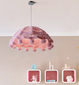 Люстра Knitted / Розовый