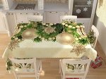 Фотоскатерть Новогодняя коллекция 298