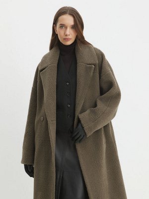 Женское пальто тедди MAISON DAVID