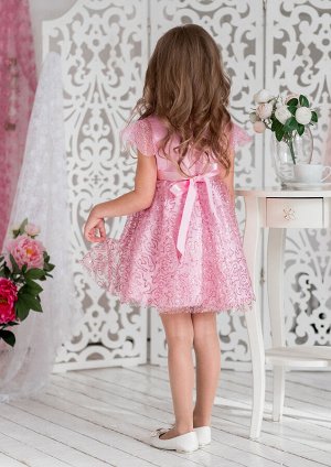 Кэнди нарядное платье розовый